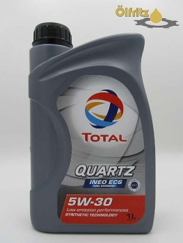 Total Quartz Ineo ECS 5W-30 Motoröl 1l